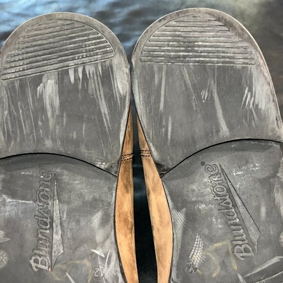 BLUNDSTONE #2391 Made in Australia Men's Suede Chelsea Dress Boot Size12 = US 13 - Picture 14 of 16